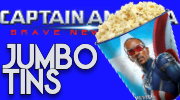 Captain America 230oz Popcorn Tin